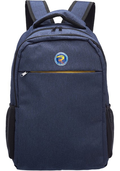 Gri Basit Stil Erkek Rahat Moda Bilgisayar Sırt Çantası Büyük Kapasiteli Su Geçirmez Kumaş Seyahat Sırt Çantası (Yurt Dışından) modelleri