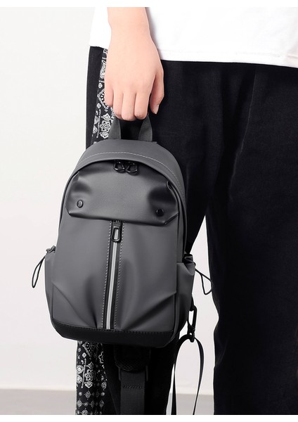 Siyah Yeni Moda Çok Fonksiyonlu Erkek Omuz Çantaları Erkekler Için Messenger Crossbody Sırt Çantası Adam Çanta Rahat Büyük Kapasiteli Seyahat Çantası (Yurt Dışından) fırsatları