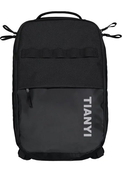 Siyah Sırt Çantası 25L Seyahat Çantası Sırt Çantası Özel Su Geçirmez 15.6 Inç Laptop Çantası Erkek Sırt Çantası Su Geçirmez Gençler Için Okul Çantaları (Yurt Dışından)