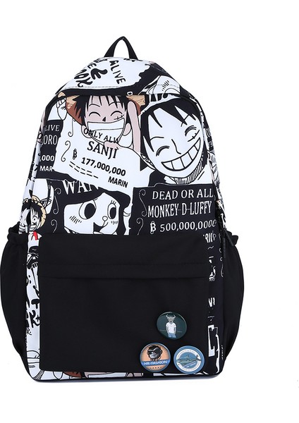 Paragraph4 2023 Yeni Stil Tek Parça Karikatür Anime Sırt Çantası Okul Çantası Erkek Sevimli Öğrenci Seyahat Sırt Çantası Okul Çantası (Yurt Dışından)