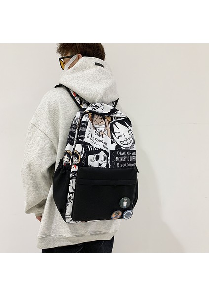 Paragraph4 2023 Yeni Stil Tek Parça Karikatür Anime Sırt Çantası Okul Çantası Erkek Sevimli Öğrenci Seyahat Sırt Çantası Okul Çantası (Yurt Dışından) fiyatları