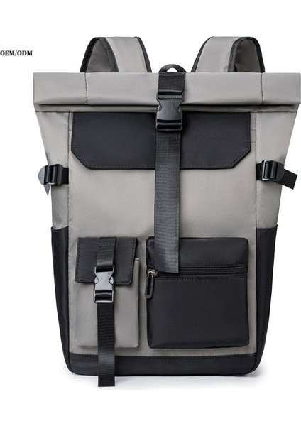 Koyu Gri Çok Fonksiyonlu Sırt Çantası Erkek Büyük Kapasiteli Bilgisayar Okul Çantası Iş Avrupa ve Amerika Birleşik Devletleri Moda Seyahat Çantası (Yurt Dışından) fırsatları