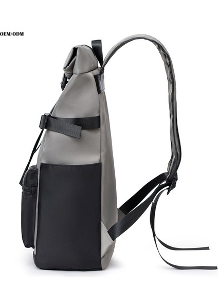 Koyu Gri Çok Fonksiyonlu Sırt Çantası Erkek Büyük Kapasiteli Bilgisayar Okul Çantası Iş Avrupa ve Amerika Birleşik Devletleri Moda Seyahat Çantası (Yurt Dışından) indirimleri