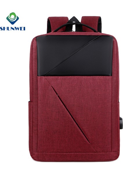 Gri Fabrika Doğrudan Tedarik Özelleştirilmiş Su Geçirmez Kumaş Kadın ve Erkek Laptop Sırt Çantası USB Şarjlı Rahat Sırt Çantası (Yurt Dışından) indirimleri