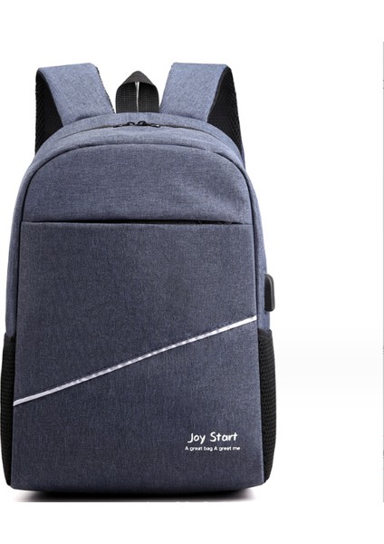 Backpack_-7 Yeni Sırt Çantası Erkek Iş Bilgisayarı Sırt Çantası Eğlence Okul Çantası 3 Parça Set Kore Versiyonu Kadın Açık Seyahat Çantası (Yurt Dışından)