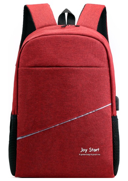 Sırt Çantası Yeni Sırt Çantası Erkek Iş Bilgisayarı Sırt Çantası Eğlence Okul Çantası 3 Parça Set Kore Versiyonu Kadın Açık Seyahat Çantası (Yurt Dışından)