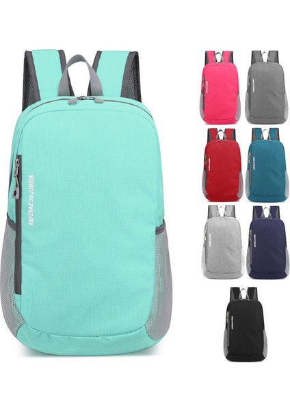 Siyah Yeni Sırt Çantası Erkek Büyük Kapasiteli Eğlence Seyahat Çantası Kadın Hafif Spor Su Geçirmez Açık Sırt Çantası (Yurt Dışından)