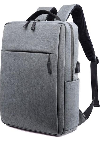 Siyah Yeni Özel Iş Seyahat Anti-Hırsızlık Erkekler Eğlence Su Geçirmez Dizüstü Sırt Çantası USB Şarj ile (Yurt Dışından) modelleri