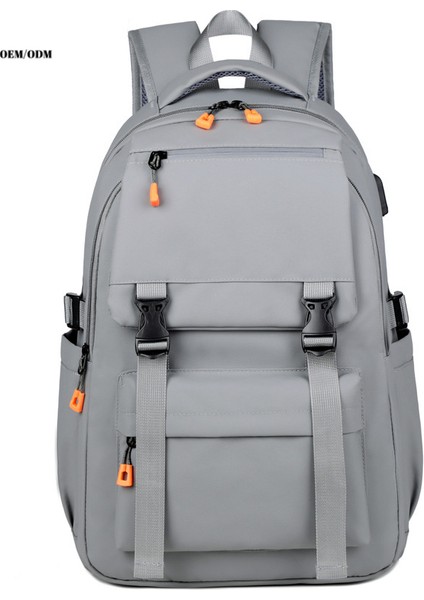 Siyah Trendy Günlük Sırt Çantası Hafif ve Kullanışlı Çok Renkli Isteğe Bağlı Su Geçirmez Karanlıkta Parlayan Erkek Sırt Çantası Rahat (Yurt Dışından) fiyatları