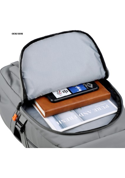 Siyah Trendy Günlük Sırt Çantası Hafif ve Kullanışlı Çok Renkli Isteğe Bağlı Su Geçirmez Karanlıkta Parlayan Erkek Sırt Çantası Rahat (Yurt Dışından) fırsatları