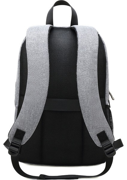 Siyah Moda Özel Logo USB Dizüstü Sırt Çantası Büyük Kapasiteli Seyahat Su Geçirmez Okul Rahat Spor Erkek Sırt Çantası (Yurt Dışından) fırsatları