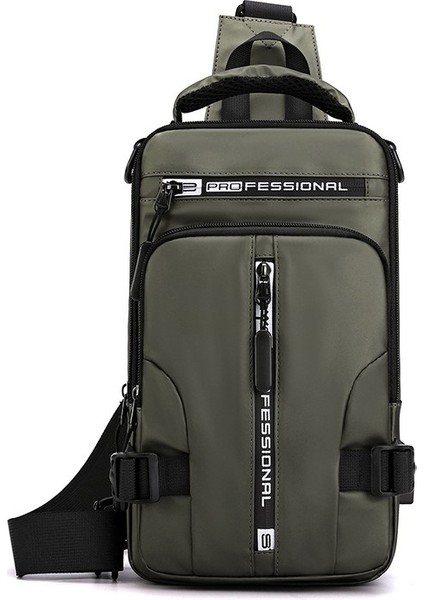 1 Yeni Erkek Göğüs Çantası Trend Çok Fonksiyonlu Sırt Çantası Erkek Rahat Çapraz Vücut Çanta Taşınabilir Erkek Tek Omuz Sırt Çantası (Yurt Dışından) fırsatları