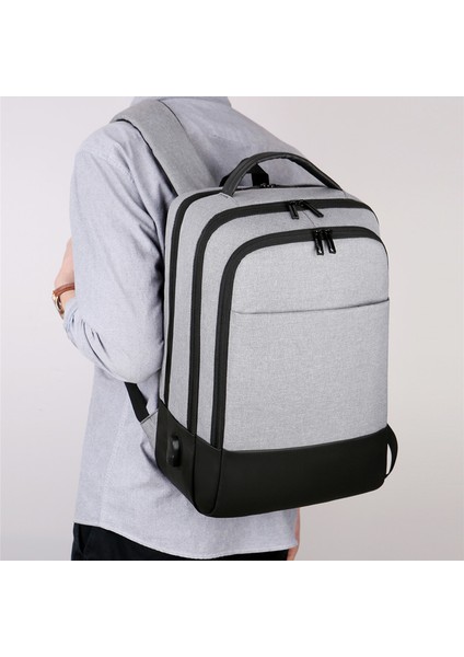 Gri 31*13*44CM Yeni Dış Ticaret Sırt Çantası Eğlence Erkek Sırt Çantası Çok Fonksiyonlu Açık Sırt Çantası Bilgisayar Çantası (Yurt Dışından) fiyatları
