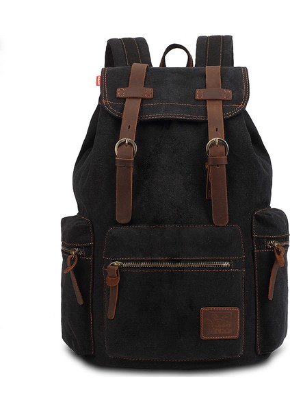 Kahverengi Klasik Dayanıklı Kanvas Sırt Çantası Seyahat Iş Kolej Boyutu Sırt Çantası Erkek Dizüstü Bilgisayar Çantası Sırt Çantaları (Yurt Dışından) fiyatları