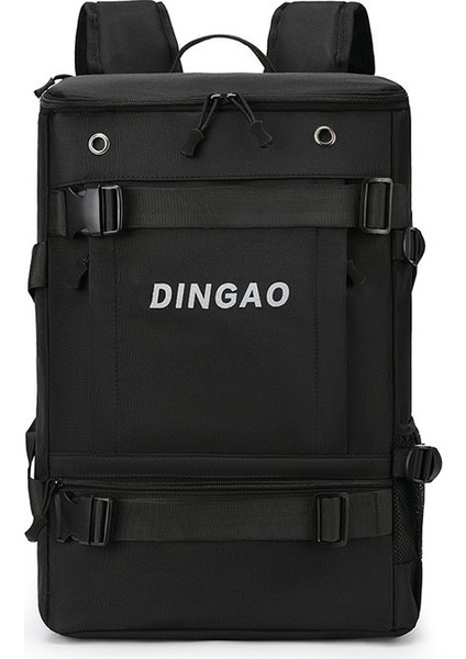 Siyah Sırt Çantası Erkek Çok Fonksiyonlu Kaykay Çantası Moda Lise Öğrencisi Okul Çantası Açık Büyük Kapasiteli Süper Hafif Çanta (Yurt Dışından) modelleri