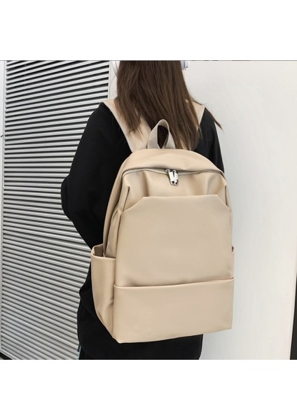 Beyaz 2023 Moda Büyük Kapasiteli Erkek Iş Sırt Çantası Su Geçirmez Logolu Dizüstü Sırt Çantası (Yurt Dışından) indirimleri