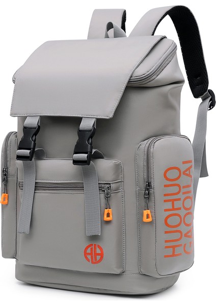 Koyu Gri Seyahat Sırt Çantası Iş Eğlence Büyük Kapasiteli Açık Seyahat Çantaları Su Geçirmez Duffle Erkek Sırt Çantası (Yurt Dışından) fiyatları