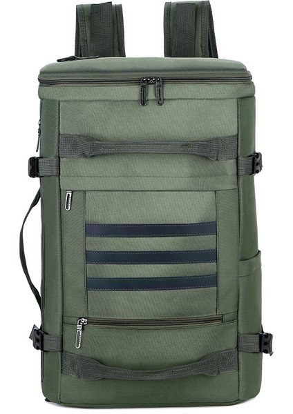 Yeşil Çok Fonksiyonlu Üç Kullanımlı Sırt Çantası Kovası Taşınabilir Çapraz Vücut Seyahat Çantası Yeni Erkekler Büyük Kapasiteli Seyahat Sırt Çantası (Yurt Dışından)