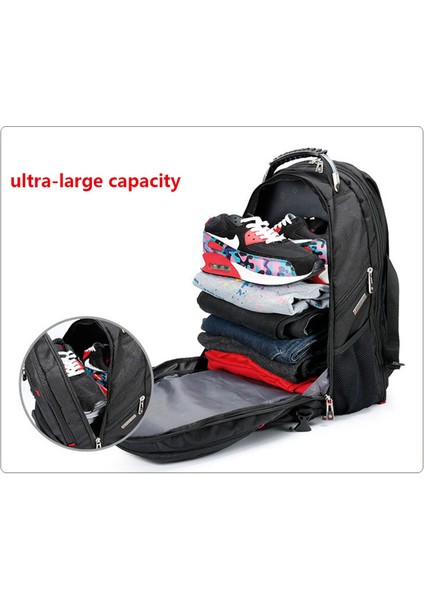 Siyah Dayanıklı Siyah Su Geçirmez Naylon Ipli Sırt Çantası Seyahat Erkekler ve Kadınlar Için Varil Sırt Çantası Dize Ipli Sırt Çantası Sırt Çantaları (Yurt Dışından) indirimleri