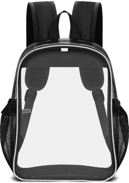 Gri Özel Şeffaf Kitap Sırt Çantası Ağır Hizmet Tipi Şeffaf Sırt Çantası Stadyum Onaylı Pvc Şeffaf Şeffaf Sırt Çantası Konser Festivali Seyahat Için (Yurt Dışından) fiyatları