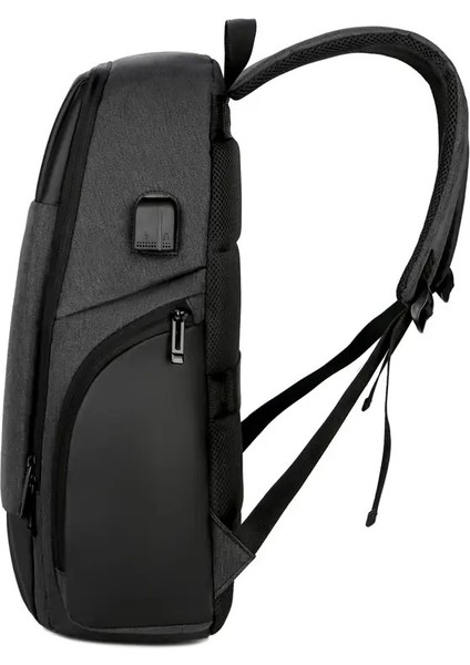 Hardal Çok Fonksiyonlu Akıllı Sırt Çantası Seyahat Sırt Çantası Erkek Iş Sırt Paketleri USB Şarj Portu ile Laptop Seyahat Sırt Çantası Çanta (Yurt Dışından) fırsatları