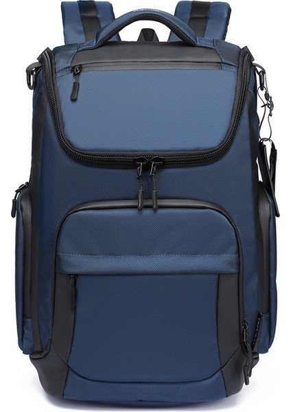 Deep Blue Ozuko 9409 Erkekler Için Özelleştirilebilir Moda Işe Gidiş Sırt Çantası Bilgisayar Laptop Sırt Çantası Üreticisi Yeni Erkek Iş Sırt Çantası (Yurt Dışından)