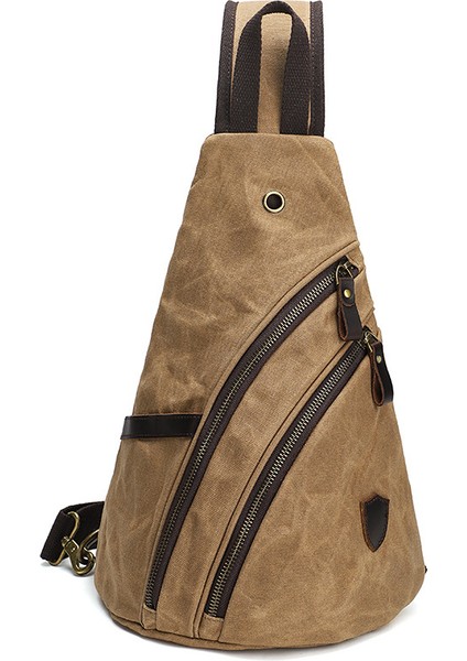 Koyu Haki Kanvas Ilköğretim Okulu Okul Çantası Kadın 2023 Yeni Yüksek Kapasiteli Sırt Çantası Ins Öğrenci Sırt Çantası (Yurt Dışından)