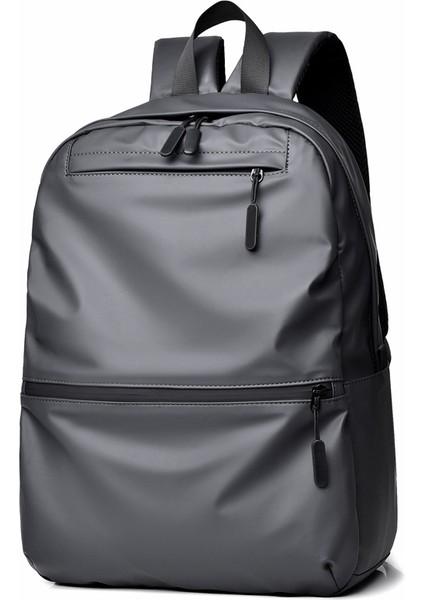 Gri Erkek Su Geçirmez Büyük Kapasiteli Sırt Çantası Laptop Çantası Üreticileri USB Sırt Çantası ile (Yurt Dışından)