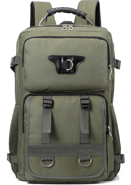 Derin Mavi Yeni Kişilik Trend Erkek Çok Fonksiyonlu Kanvas Sırt Çantası Büyük Kapasiteli Açık Nefes Aşınmaya Dayanıklı Seyahat Sırt Çantası (Yurt Dışından) modelleri