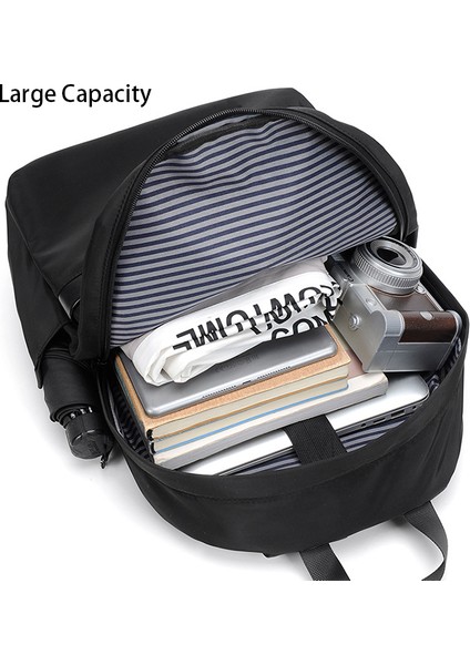 Siyah Özel Logo Özel Su Geçirmez Dizüstü Sırt Çantası Lise Sırt Çantası Erkek Dizüstü Bilgisayar ile Iş Seyahat Laptop Çantası (Yurt Dışından) modelleri