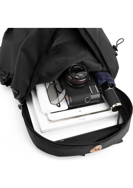 Yeşil Yeni Trend Basit Erkek Sırt Çantası USB Harici Şarj Arayüzü Büyük Kapasiteli Eğlence Moda Su Geçirmez Seyahat Sırt Çantası (Yurt Dışından) fiyatları