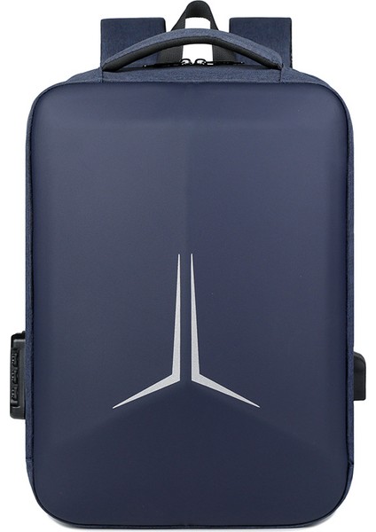 Mavi Büyük Kapasiteli Sırt Çantası Erkek Çok Fonksiyonlu Bilgisayar Çantası Oxford Kumaş Sırt Çantası Iş Sırt Çantası (Yurt Dışından)