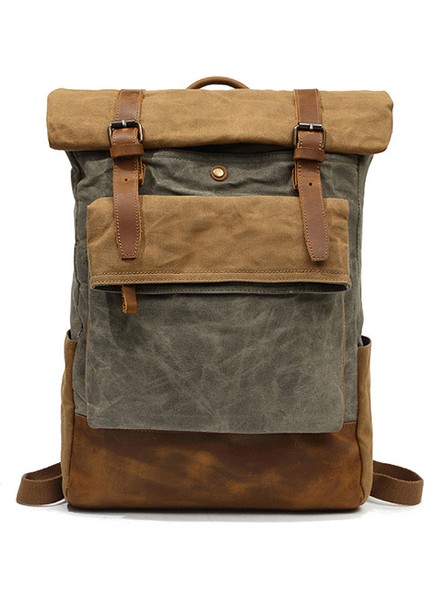 Pamuk Askılı Kahve Kentsel Kanvas Sırt Çantası Çevre Dostu Çantalar (Yurt Dışından) fırsatları