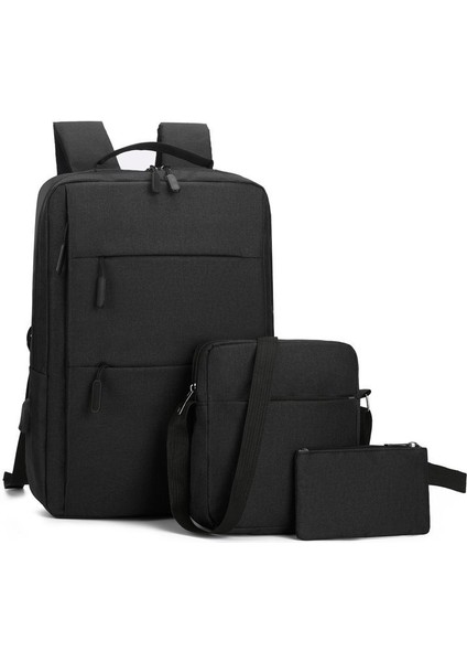 Kırmızı GW003 Laptop Sırt Çantası Erkekler Için 15.6 Inç Siyah Oxford Seyahat Sırt Çantası Lise Koleji Kitap Çantası Kadın Erkek Erkek Seyahat Geri (Yurt Dışından)