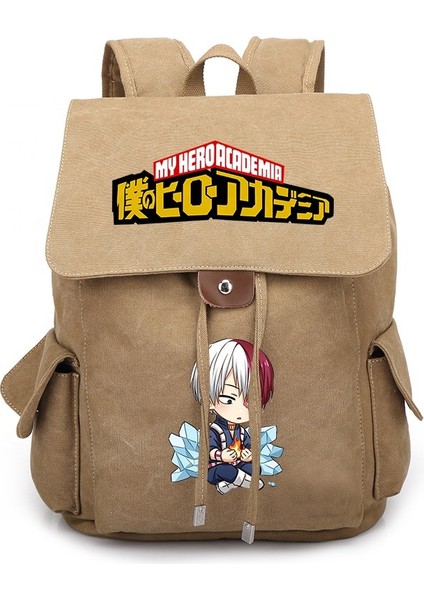 053-2 Yeni My Hero Academia Bakugou Katsuki Midoriya Izuku Karikatür Çevresel Erkek ve Kadın Sırt Çantası Öğrenci Okul Çantası (Yurt Dışından) modelleri