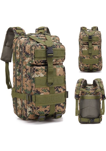 1 Rts Açık Kamuflaj Ekipman Çantası Erkekler Için Kamp Sırt Çantası Dom JA-204 (Yurt Dışından)