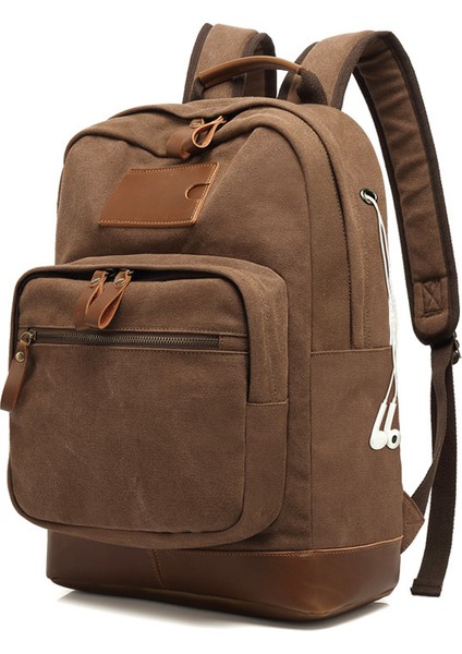 Gri Özel BP2403 Yeni Kanvas Sırt Çantası Erkek Çift Omuz Düz Renk Büyük Kapasiteli Eğlence Seyahat Çantası Kore Moda Sırt Çantası Üreticisi (Yurt Dışından) fiyatları