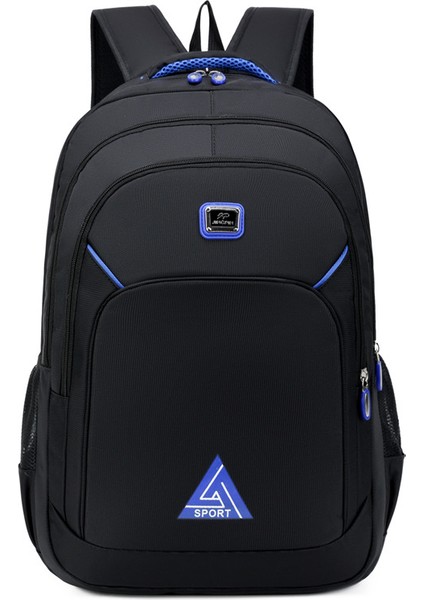 Mavi Özel Logo Su Geçirmez Açık Dizüstü Sırt Çantası Çanta Seyahat Sırt Çantası Iş Sırt Çantası Okul Çantası Erkekler Kadınlar Için (Yurt Dışından)