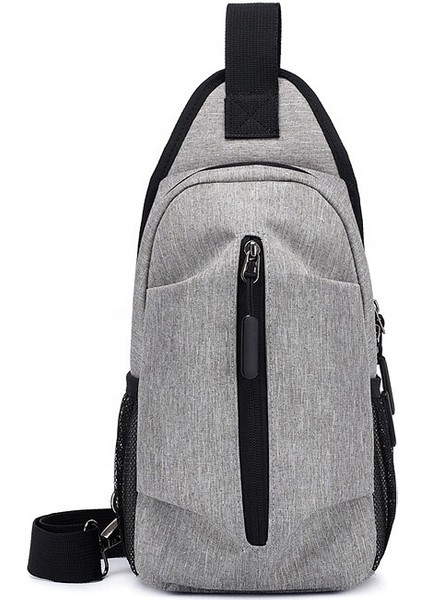 Siyah Hotsales Erkek Çapraz Vücut Açık Seyahat Çantası Sırt Çantası Sling Sırt Çantası (Yurt Dışından)