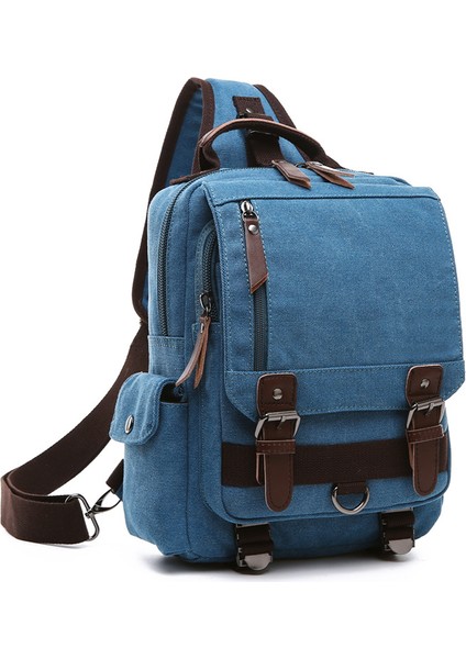 2 Moda Rahat Açık Vintage Erkek Çantası Anti-Hırsızlık Kanvas Messenger Sling Çapraz Vücut Çanta Omuz Çantası Sırt Çantası Erkekler Için (Yurt Dışından) fiyatları