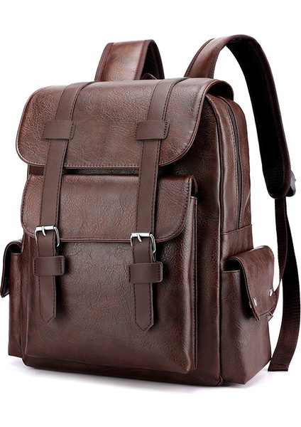 Kahverengi 2023 Yeni Varış 4 In 1 Rahat Sırt Çantası Bayanlar Kızlar Için Schoolbag Üniversite Öğrencileri Çanta Seti Özel (Yurt Dışından)