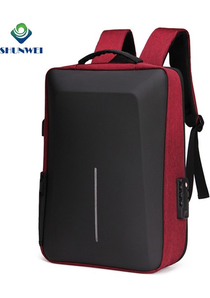 Siyah Fabrika Doğrudan Tedarik Özelleştirilmiş Su Geçirmez Gece Yansıtıcı Erkek Laptop Sırt Çantası USB Şarjlı Rahat Okul Sırt Çantası (Yurt Dışından) fiyatları