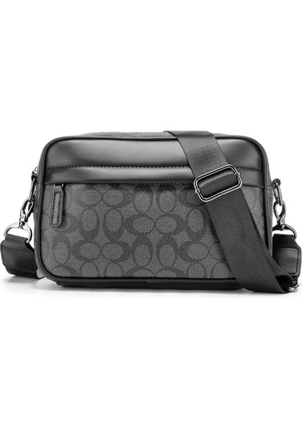 Haki Casual Checker Postacı Omuz Çantası Çapraz Omuz Sırt Çantası Erkek Küçük Kare Çanta (Yurt Dışından) fiyatları