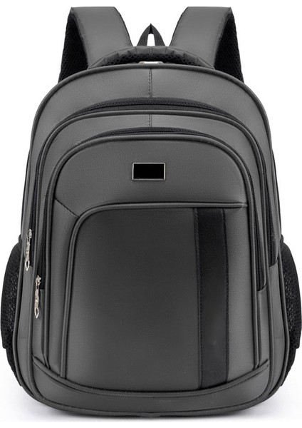 Gri 2022 Sıcak Satış Büyük Kapasiteli Yüksek Kaliteli Okul Çantası Yeni Varış Moda Su Geçirmez Özel Logo Sırt Çantası Erkekler Için (Yurt Dışından)
