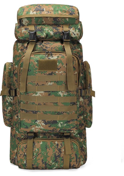 4 80L Açık Oxford Sırt Çantası Kamuflaj Yürüyüş Taktik Sırt Çantası Erkek Dağcılık Kamp Seyahat Çantası (Yurt Dışından)