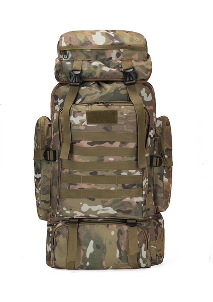 4 80L Açık Oxford Sırt Çantası Kamuflaj Yürüyüş Taktik Sırt Çantası Erkek Dağcılık Kamp Seyahat Çantası (Yurt Dışından) modelleri