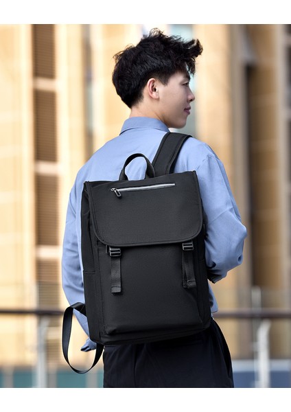 Siyah Moda Erkek Dizüstü Sırt Çantası Özel Sırt Çantası Erkek Açık Kamp Rahat Spor Sırt Çantaları (Yurt Dışından) indirimleri