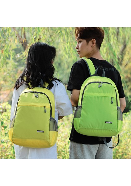 Siyah Yeni Erkek ve Kadın Açık Sırt Çantası Hafif Katlanabilir Sırt Çantası Seyahat Taşınabilir Dağcılık (Yurt Dışından) modelleri