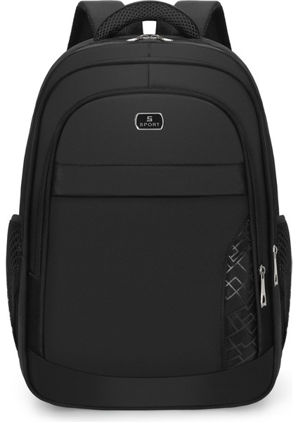 Siyah 2023 Yeni Su Geçirmez Açık Iş Sırt Çantası Seyahat Sırt Çantası Okul Çantası Erkekler Kadınlar Için Çocuk Özel Logo (Yurt Dışından)