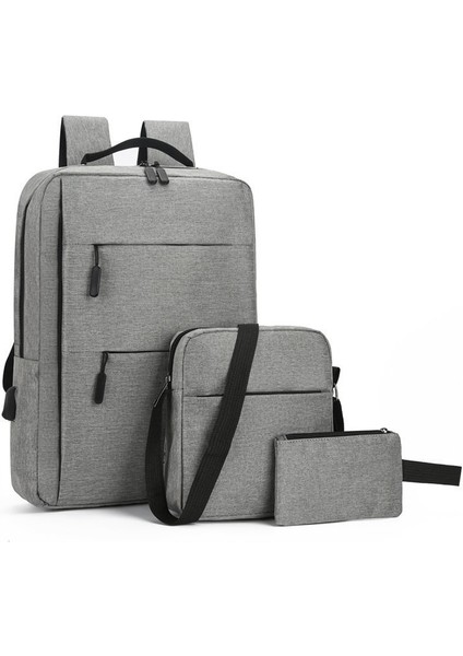 Kırmızı Erkek Moda Iş Sırt Çantası Erkek ve Kadın Orta ve Lise Öğrencileri Sırt Çantası 15.6 Inç Büyük Kapasiteli Seyahat Çantası (Yurt Dışından) modelleri